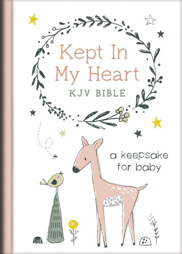 Kept In My Heart Kjv Bible [coral Woodland], De Compiled By Barbour Staff. Editorial Barbour Bibles, Tapa Dura En Inglés