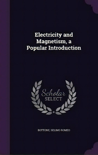 Electricity And Magnetism, A Popular Introduction, De Selimo Romeo Bottone. Editorial Palala Press, Tapa Dura En Inglés