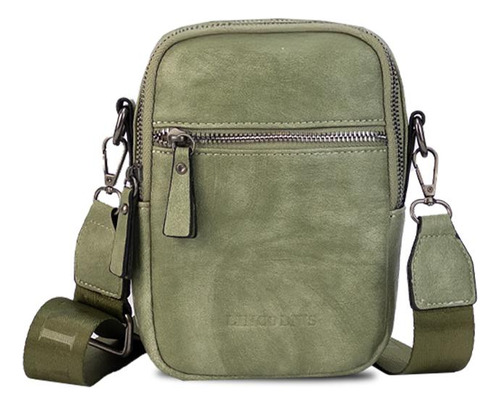 Bandolera Monedero Porta Celular Lincolns Salvia