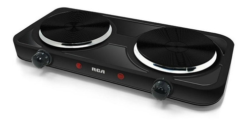 Rca Parrilla Eléctrica Doble Rc2000n Color Negro