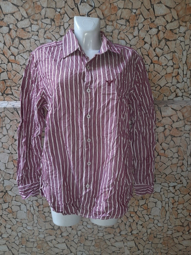 Camisa American Eagle Vintage Fit  Talla M De Hombre-f7