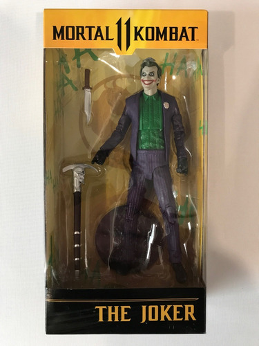 The Joker Mortal Kombat Guason Mcfarlane Mk11 Figura 7 Pulg (Usado)