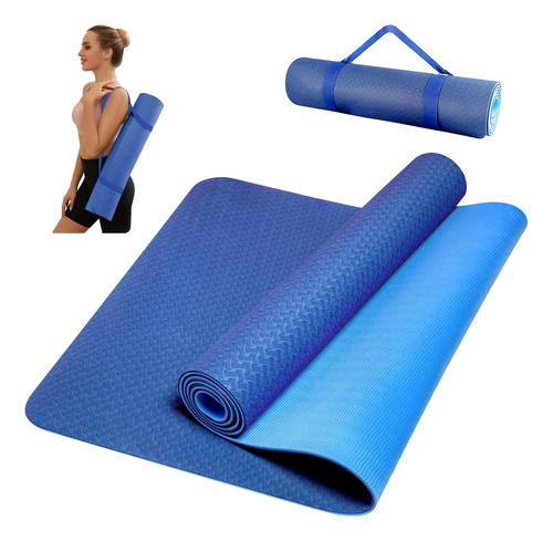 Tapete Yoga Antideslizante 183x61cm Yoga Mat Para Ejercicio