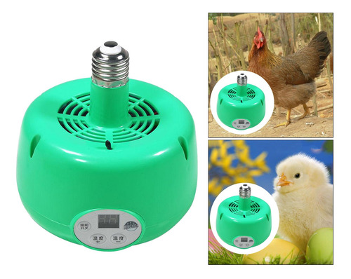 Ventilador De Luz De Calor Para Mascotas E27 Pollo Coop