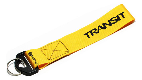 Llavero Cinta 20 X 4 Cm Ford Transit Amarillo