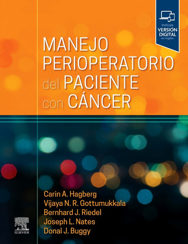 Libro Manejo Perioperatorio Del Paciente Con Cancer - Hag...