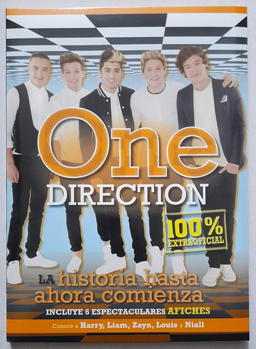 One Direction The Story So Far En Español Libro C 6 Afiches (Usado)