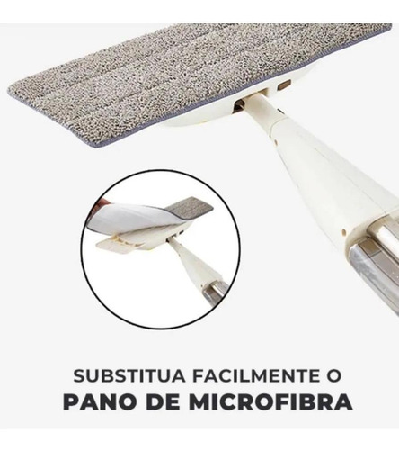 Imagem 9 de 9 de Mop Limpador 3x1 Spray + Microfibra + Vassoura Mágica