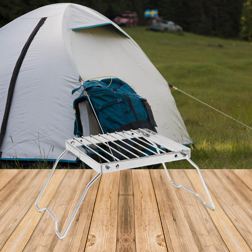 Plegable Campfire Grill Burner Burner Stufe Multifunción