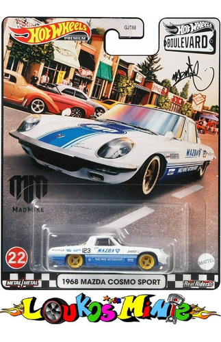 Hot Wheels 1968 Mazda Cosmo Sport Premium Boulevard 2021