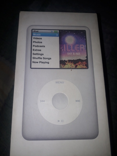 Caja De iPod Classic 160gb Silver