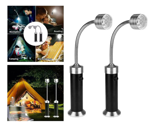 Luz Flexible Multifuncional Para Barbacoa, 2 Unidades