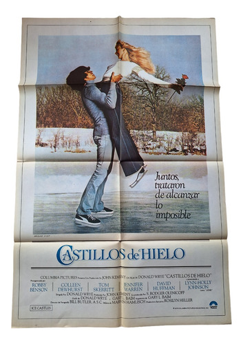 Póster Color Mate Afiche Cine Castillos De Hielo 1.1m (Usado)