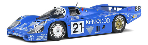 Miniatura Porsche 956lh Kenwood #21 (M.andretti, Andretti, Alliot) 1983 24 Horas Lemans 1:18 Solido