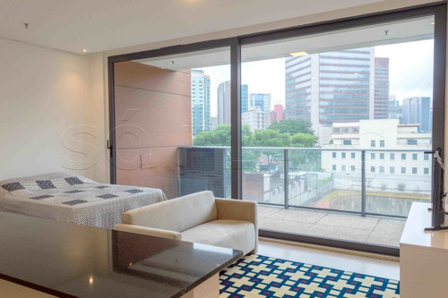 Imagem 1 de 15 de Lindo Apartamento Residencial Na Vila Olímpia - Sf28136