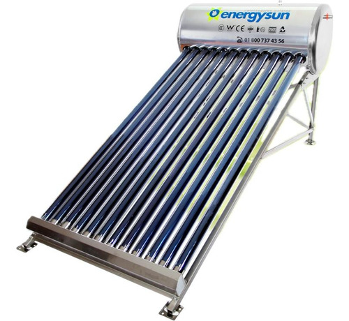 Calentador Solar Para Agua Marca Energysun 12 Tubos 150 Lts