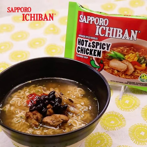 Ramen Japonés Instantáneo Sapporo Hot & Spicy Chicken 100g