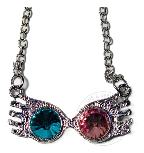 Collar Espectrogafas Lentes De Luna Lovegood - Harry Potter