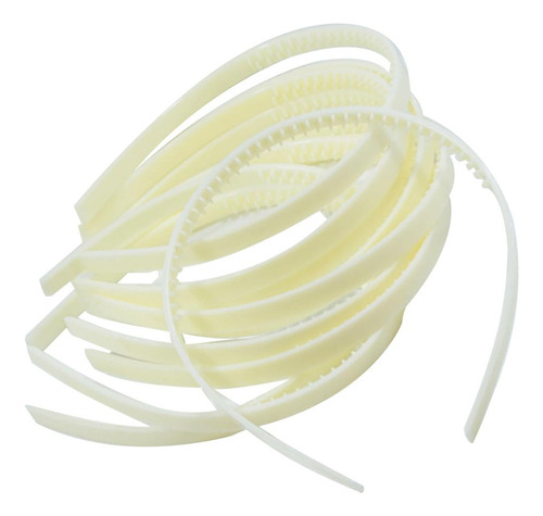 Paquete De 20 Diademas De Plástico Resistente Para El