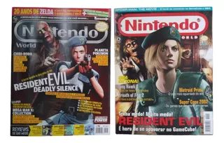 Kit 2 Revistas Nintendo World N 93 N 45 Resident Evil