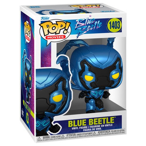 Funko Pop Blue Beetle 1403 Blue Beetle Movies 