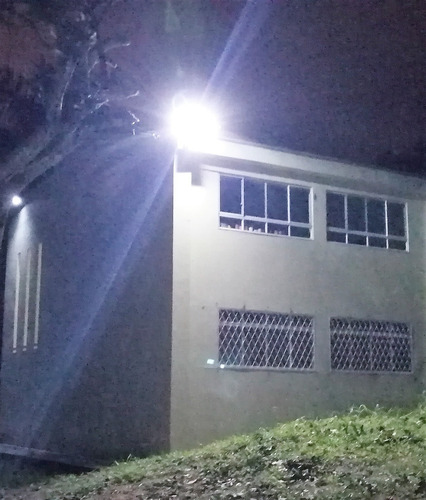 Imagen 6 de 10 de Luminaria Panel Solar Fl-3000 Leds 36w Lámpara Sensor Movimi