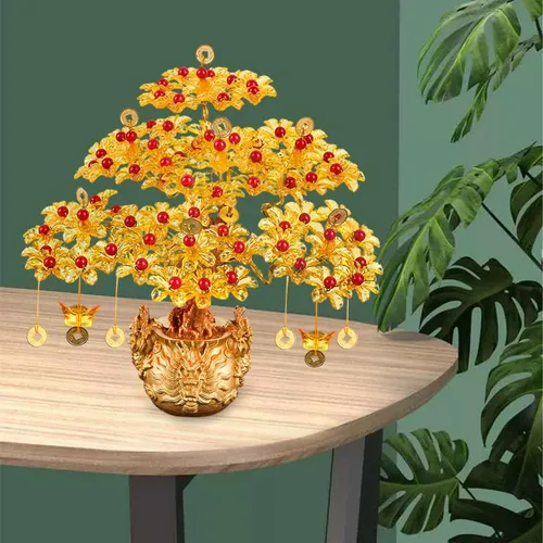 . Bricolaje Árbol De Dinero Feng Shui Riqueza Fortuna