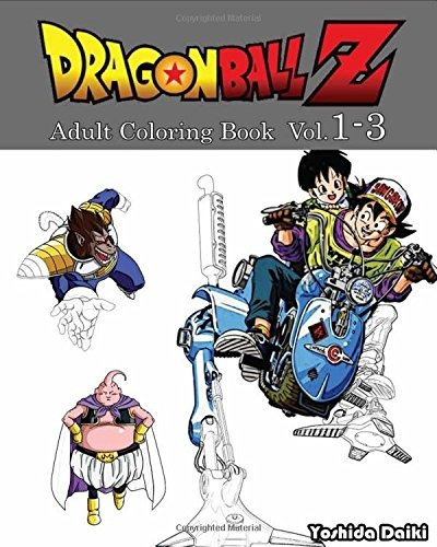 Dragon Ball Z  Adult Coloring Book Vol13 Adult Coloring Book