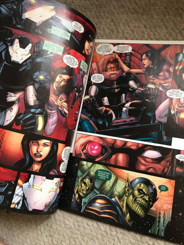 Marvel Comic Secret Invasion War Machine Español (Usado)