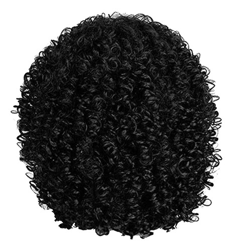 Peluca Artificial P Con Hombros Rizados, Pelo Largo Para Vac