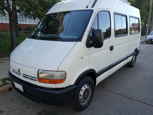 Renault Master Mini Bus Larga 16 As 2008 Impec Dueño Liq Urg