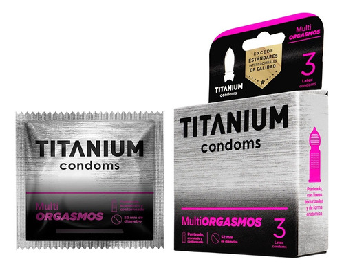 Condon Titanium Multiorgasmo X3
