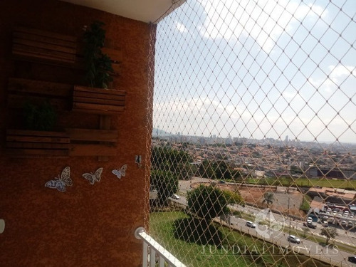 Vendo Lindo Apartamento No Altos Do Pacaembu Em Jundiaí, 74 M², Andar Alto, Vista Panorâmica, 03 Dormitórios (01 Suíte) 02 Vagas, Lazer Completo, Bairro Com Todas As Comodidades. E - Ap00291 - 347845