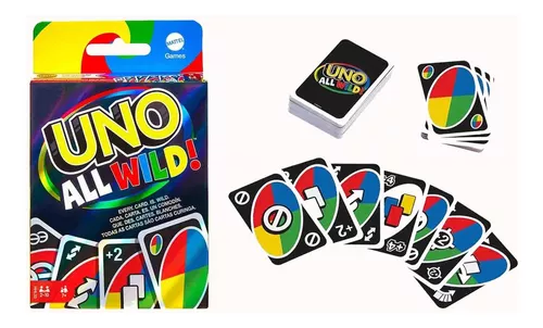 Uno Jogo De Cartas All Wild Mattel