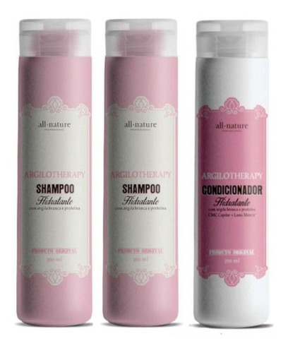 Shampoo Argilotherapy E Cond. Hidratante, Mercado All Nature