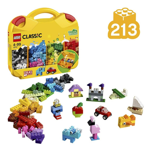 Imagen 1 de 6 de Lego 10713 Classic Maleta Creativa 213 Piezas Original