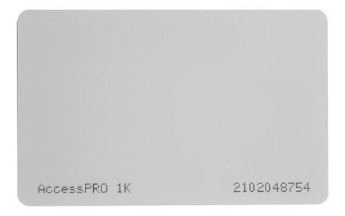 Imagen 2 de 4 de Tarjetas Accesspro 1k Mifare Classic, 20 Unidades,imprimible