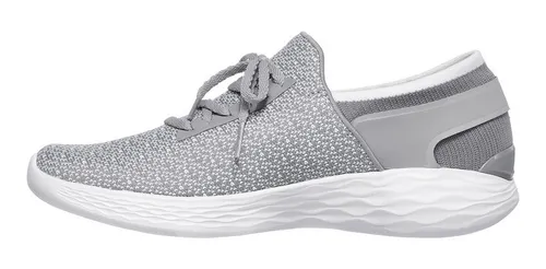 Tenis Skechers You Inspire Gris/blanco