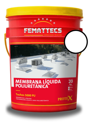 Protex 5000 Pu X 20kg (membrana Liquida) Femattec