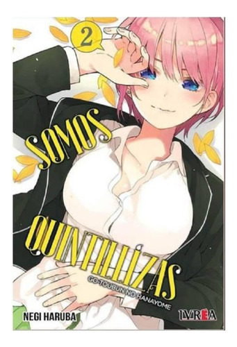 Somos Quintillizas Tomo 2 Ivrea Manga