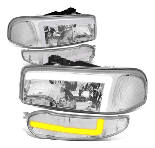 Auto Dynasty Switchback Led Drl 4 Faro Delantero Lampara Gmc