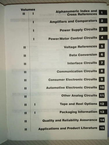 Analog Interface Ics Device Data Vol 1 Y 2 Motorola