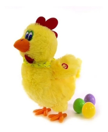 Gallina De Peluche 30cm Que Baila Y Pone Huevos 1803