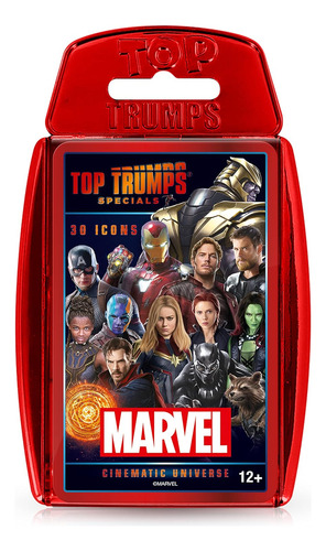 Top Trumps Marvel Cinematic Universe - Juego De Cartas Espec