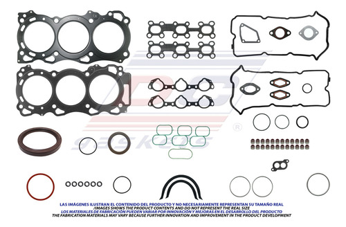 Juego Juntas Nissan Frontier Se 4.0 6v 24v 2005-2010 T/a