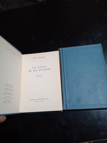 J. Steinbeck X 3, La Fuerza Bruta, La Luna Se Ha Puesto, Art (Usado)