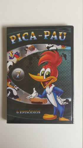 Dvd  Pica Pau  Volume 7 - 9 Episódios  Lacrado