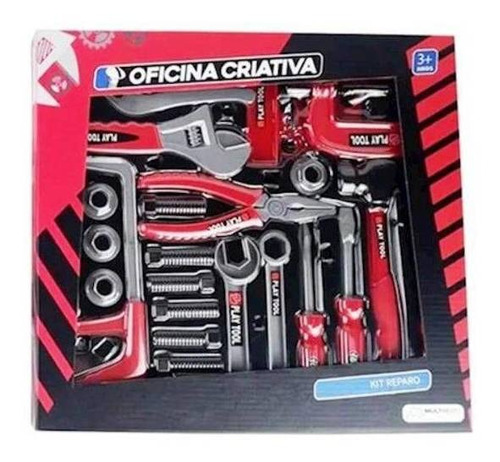 Brinquedo Oficina Criativa Kit Reparo Br922 Multikids