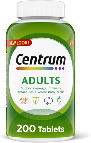 Centrum Adultos Mixto 200 Tabletas  