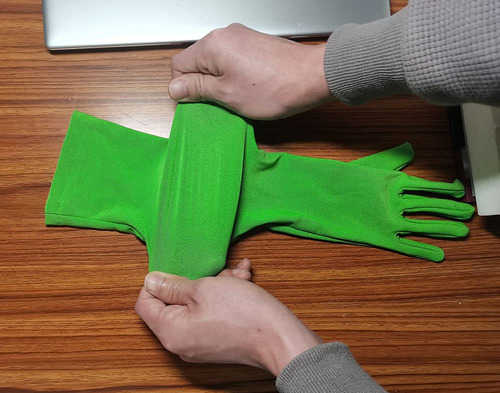 Guantes Chroma Key Verde Jomocare 52cm Para Fotografía